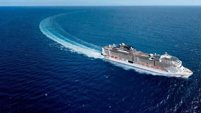 El viaje inaugural del MSC Grandiosa, que recalará mañana en el Puerto de Barcelona / CG