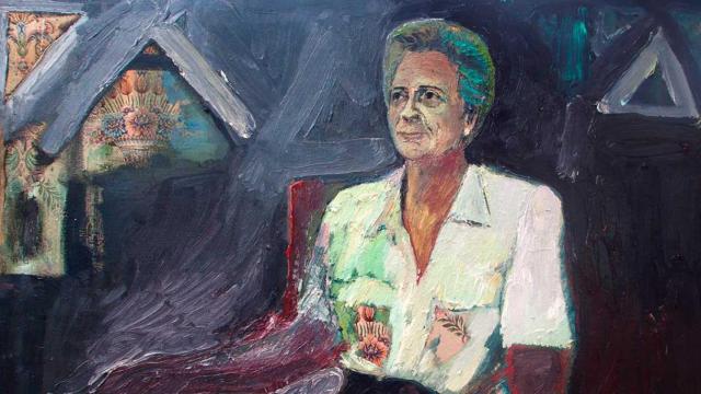 El retrato de la artista Rita Martorell a Marta Ferrusola, a quien define como seria, altiva y superficial / RITA MARTORELL