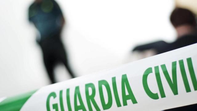 Una foto de la Guardia Civil acordonando una zona