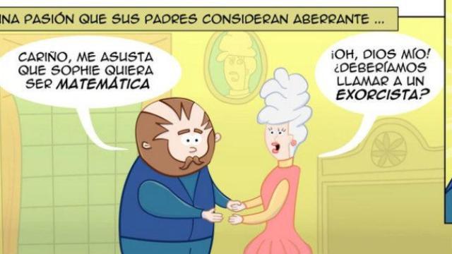 Una de las viñetas del cómic Mujeres de Ciencia /Creative Commons