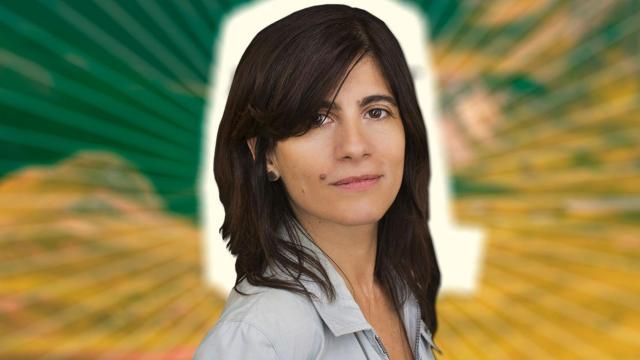 La periodista argentina Graciela Mochkofsky / FOTOMONTAJE DE CG