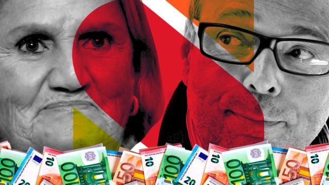 Logo de Caixa de Solidaritat, dirigida por Núria De Gispert y Ernest Benach, cuyas donaciones quedarán exentas de tributar en los presupuestos catalanes de 2020 / CG