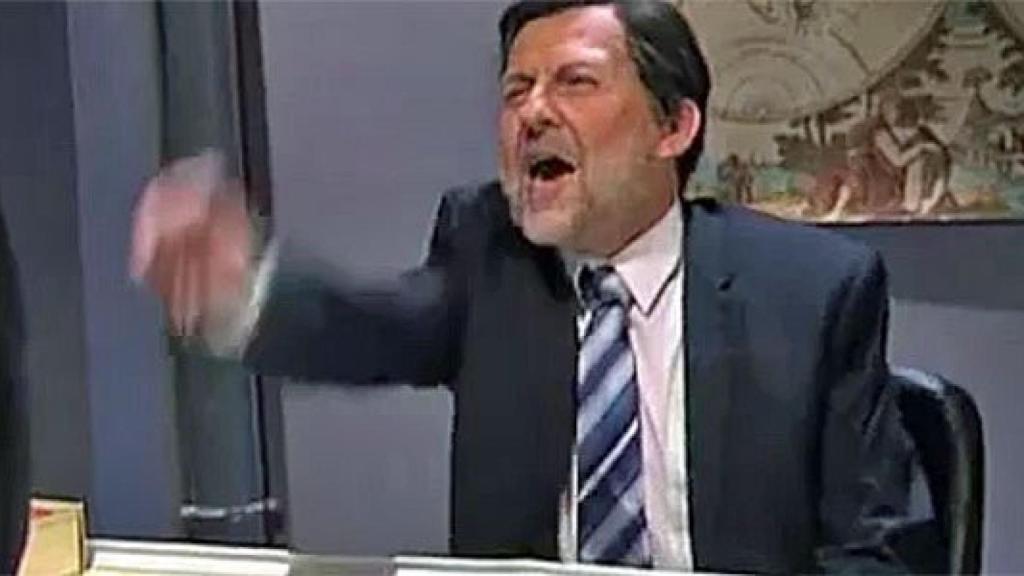 Un doble de Rajoy es equiparado con Hitler en el programa 'Polònia' de TV3