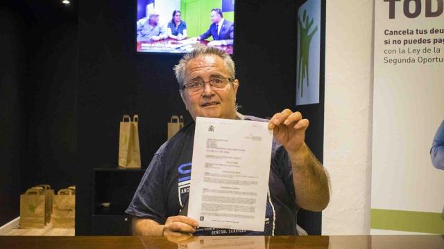 Josep Mir, quien pudo librarse de una deuda de más de 38.000 euros en Rubí