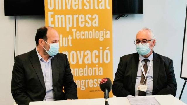 Ramon Cunillera (d), gerente del Consorcio Sanitario del Maresme / CG