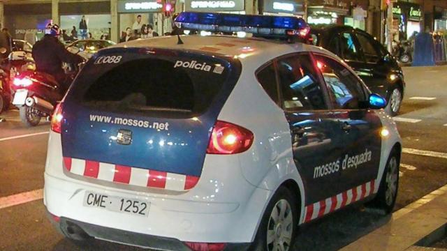 Una foto de archivo de los Mossos d'Esquadra