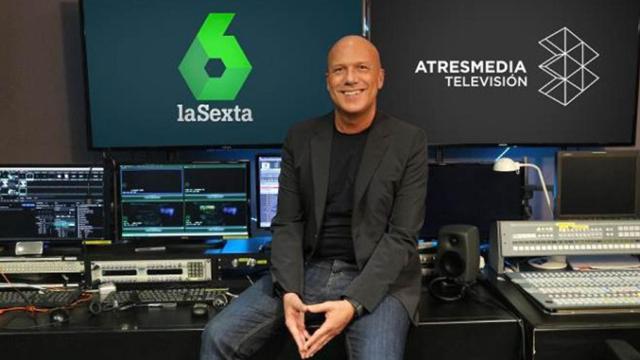Alfonso Arús, en las instalaciones de La Sexta