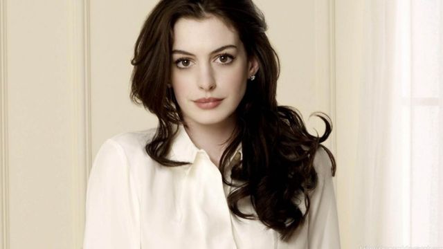La actriz Anne Hathaway