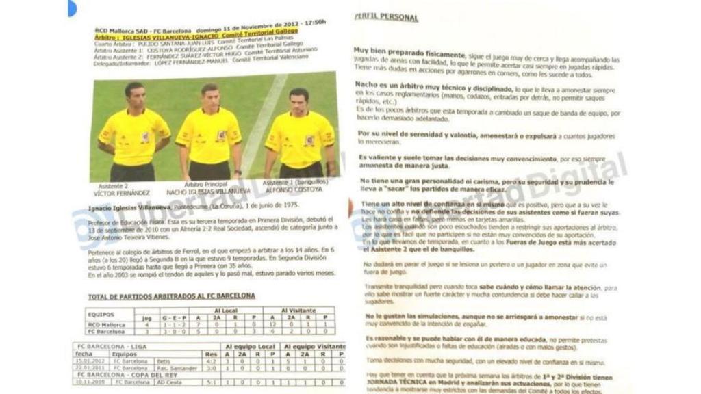 Algunas frases del informe de Negreira sobre Iglesias Villanueva / LIBERTAD DIGITAL