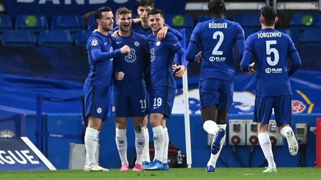 Los jugadores del Chelsea, celebrando un gol ante el Real Madrid | EFE