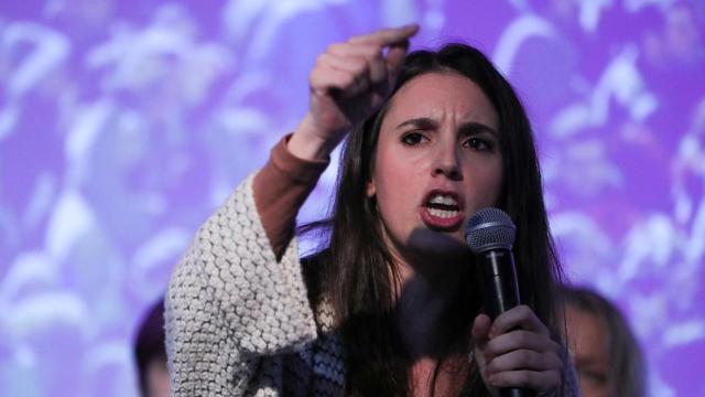 Irene Montero, diputada de Unidas Podemos, que apuesta por las políticas sociales