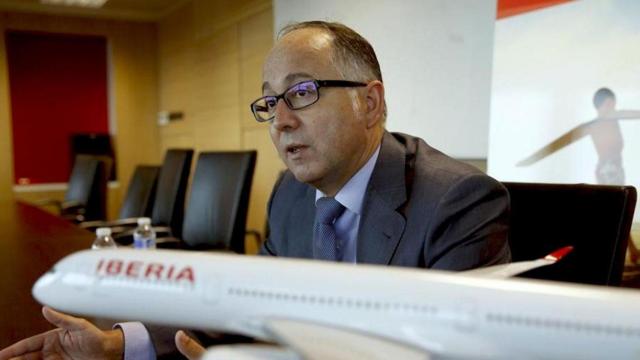El consejero delegado de Iberia, Luis Gallego, que sustituirá a Willie Walsh al frente de IAG a partir del próximo 26 de marzo / EFE