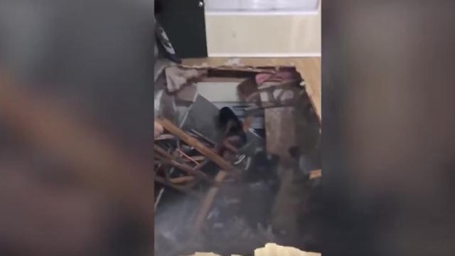 El apartamento se derrumbó por completo / Youtube