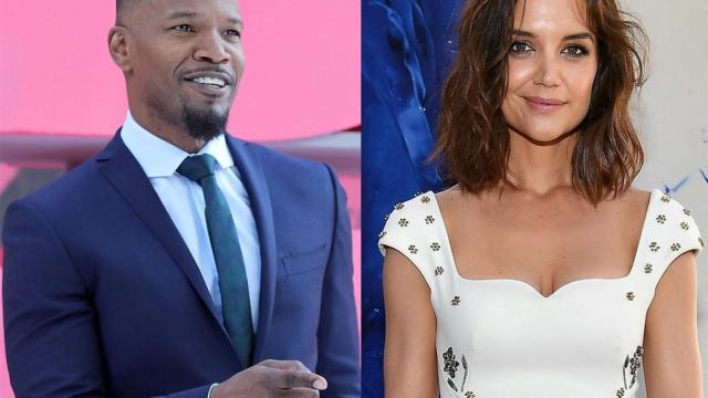 el romance entre Jamie Foxx y Katie Holmes es un secreto a voces