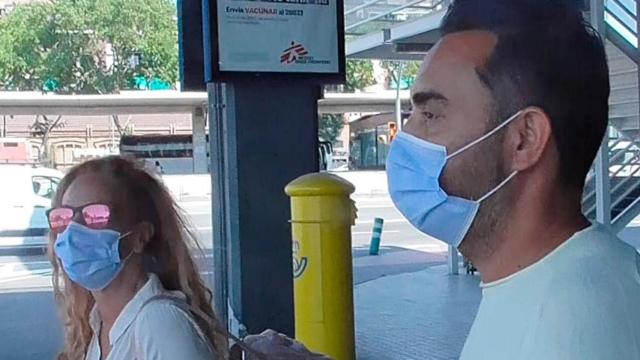 Rocío Carrasco y Fidel Albiac en Barcelona / EP