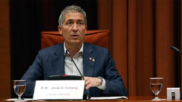 El consejero de Educación de la Generalitat, Josep Gonzàlez-Cambray / TONI ALBIR - EFE