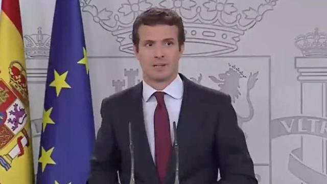 El líder del PP, Pablo Casado / PP