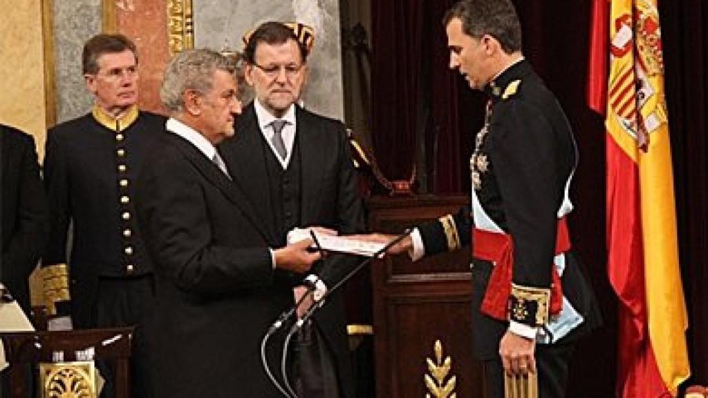 Sesión Solemne de Juramento y Proclamación de su Majestad el Rey Don Felipe VI ante las Cortes Generales