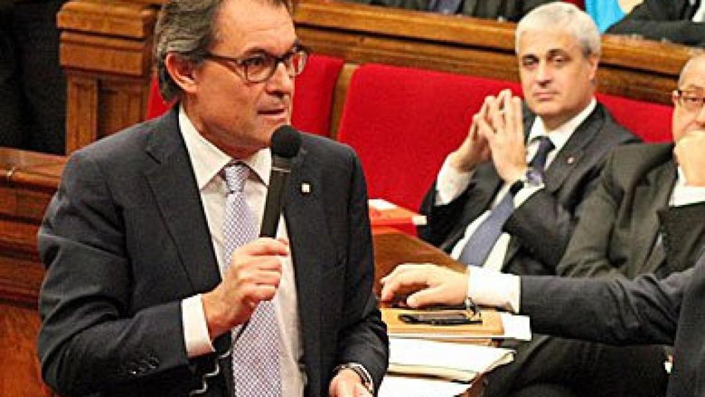 El presidente de la Generalidad, Artur Mas