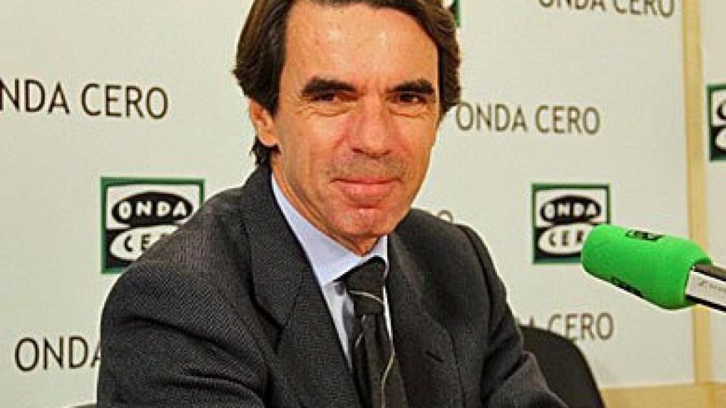 El ex presidente del Gobierno José María Aznar (PP)