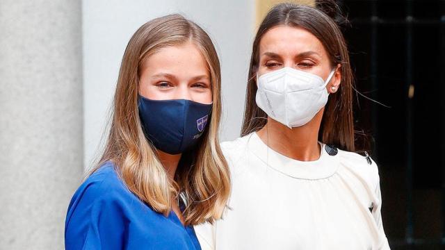 La reina Letizia y la princesa Leonor / EP