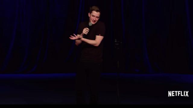 Una imagen del monólogo de Daniel Sloss en Netflix que ha conmocionado a miles de parejas y les ha llevado al divorcio o a romper