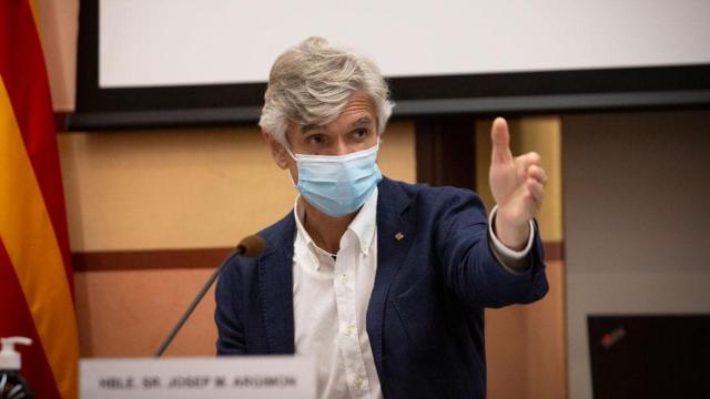 Imagen de Josep Maria Argimon, consejero catalán de Salud. La Generalitat se queja del Gobierno / EP