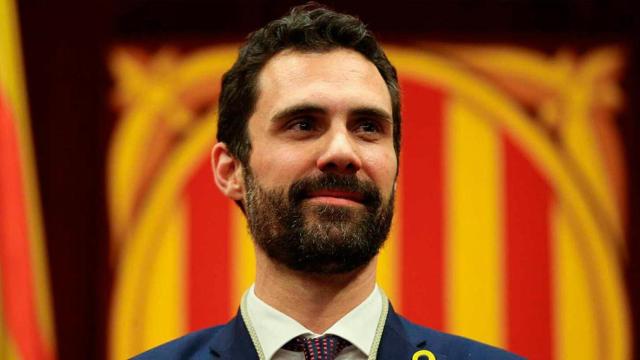 Roger Torrent, el presidente del Parlament