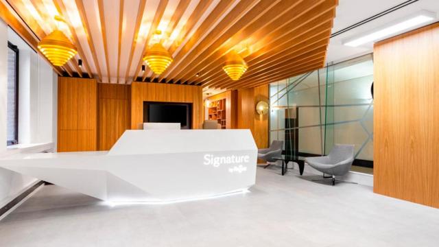 Un espacio Signature de IWG, gigante británico del coworking / IWG