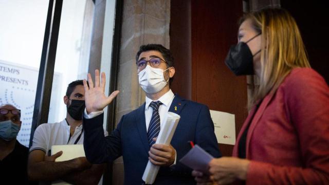 Jordi Puigneró, vicepresidente del Govern, en el Parlamento catalán / EP