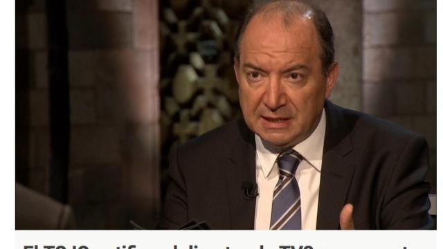 El director de TV3, Vicent Sanchis, imagen de archivo / 324 WEB