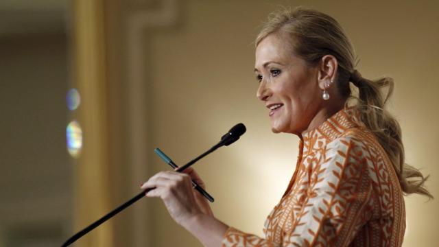 La presidenta de la comunidad madrileña, Cristina Cifuentes / EFE