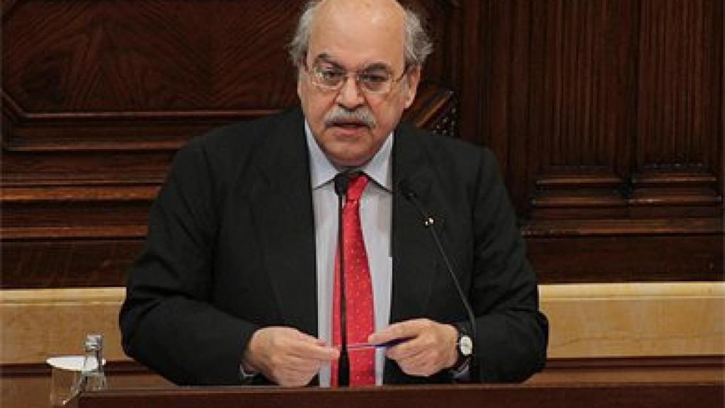 El consejero de Economía y Conocimiento, Andreu Mas-Colell