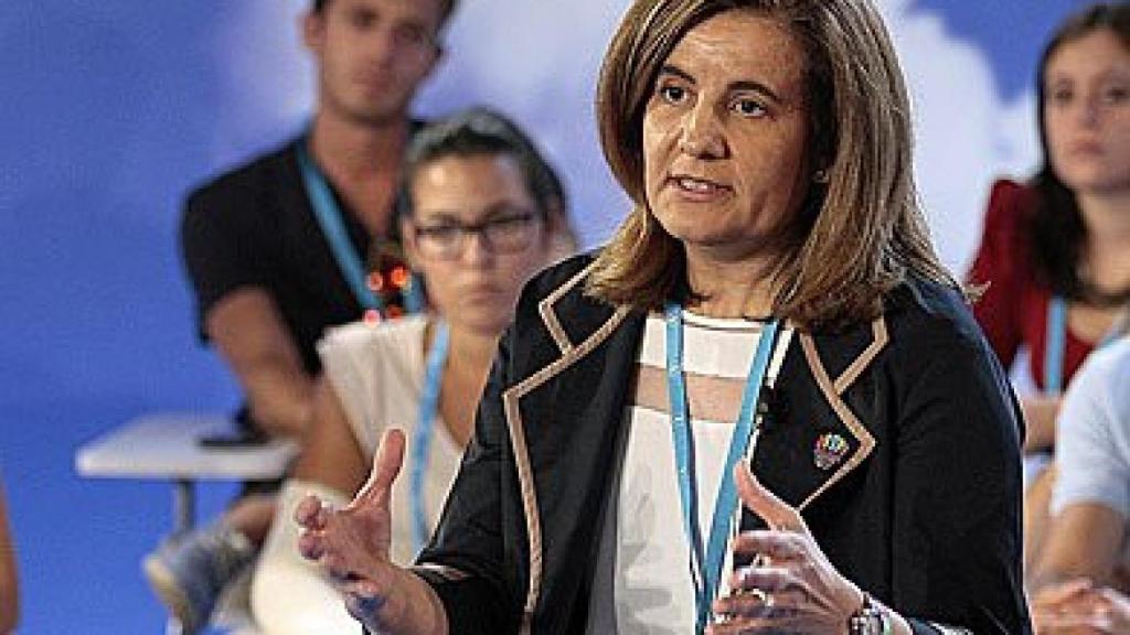 La ministra de Empleo y Seguridad Social, Fátima Báñez
