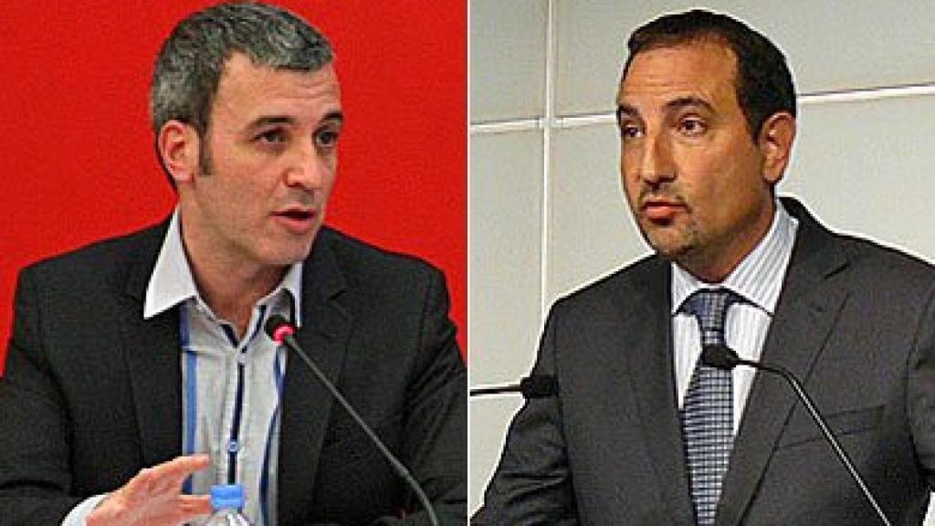 Jaume Collboni y Ramon Espadaler