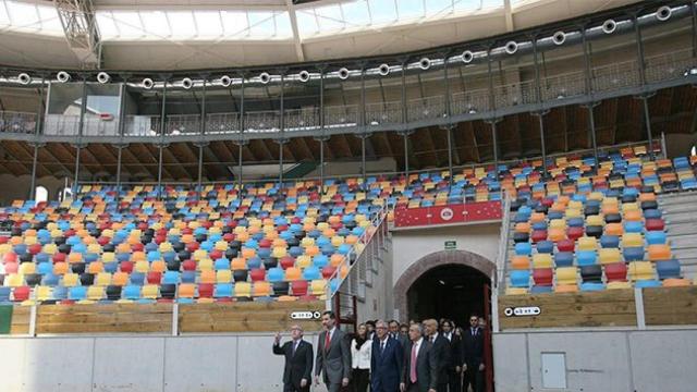 Imagen de archivo del Tarraco Arena, una de las instalaciones que acogerán los Juegos del Mediterráneo en Tarragona / EFE