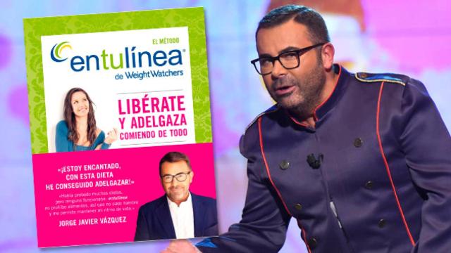 Jorge Javier Vázquez promocionó un libro de Entulínea de Weight Watchers / CG