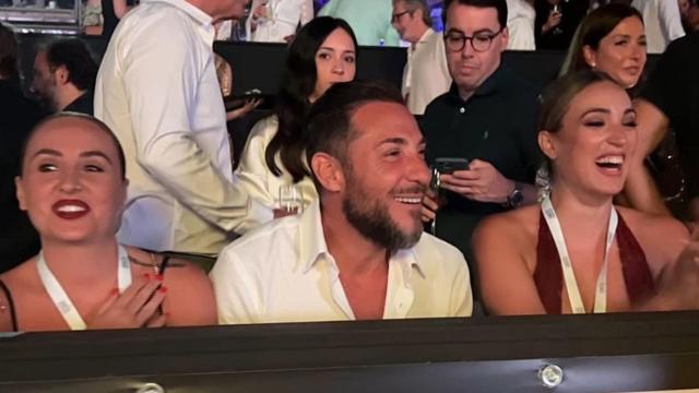 Rocío Flores, Antonio David y Marta Riesco en el concierto de C. Tangana / EP