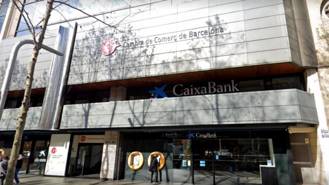 Fachada de la Cámara de Comercio de Barcelona / GOOGLE STREET VIEW