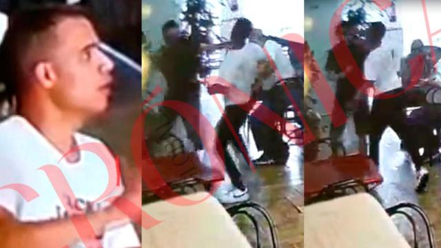 Imagen de la agresión en un bar de Granollers, en Barcelona / CG