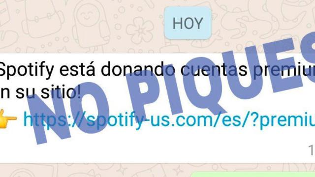 El mensaje con el que la policía nacional ha alertado de un presunto timo en las redes sociales / CG