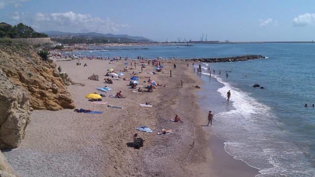 Una de las playas de Vilanova i la Geltrú / CG
