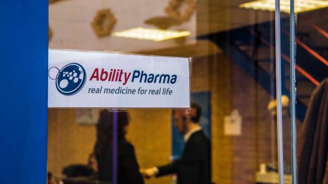 Entrada a las oficinas de AbilityPharma / ABILITYPHARMA