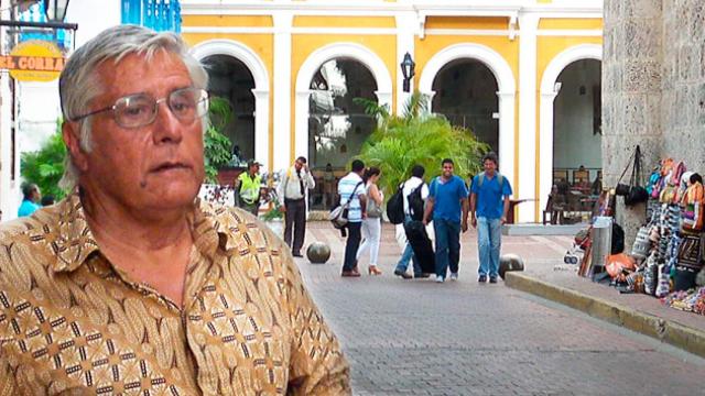 Miguel Ángel Bastenier en la foto con que ilustró la autobiografía de su blog personal (2011)