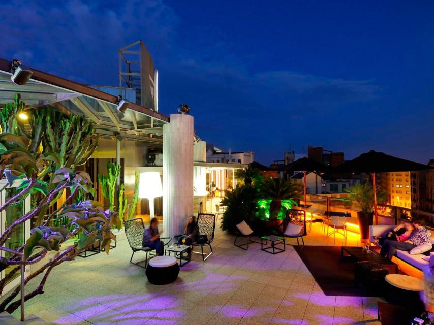 La terrassa del Claris, un dels dos cinc estrelles que posseeix Derby Hotels a Barcelona / CG