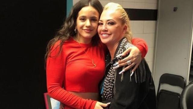 Belén Esteban y Rosalía presumen de amistad en el WiZink Center de Madrid / INSTAGRAM
