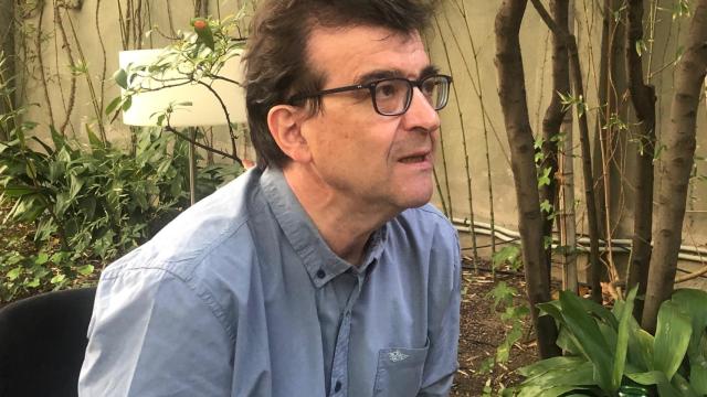 El escritor Javier Cercas, autor de 'No callar', en la entrevista con 'Letra Global' / LG