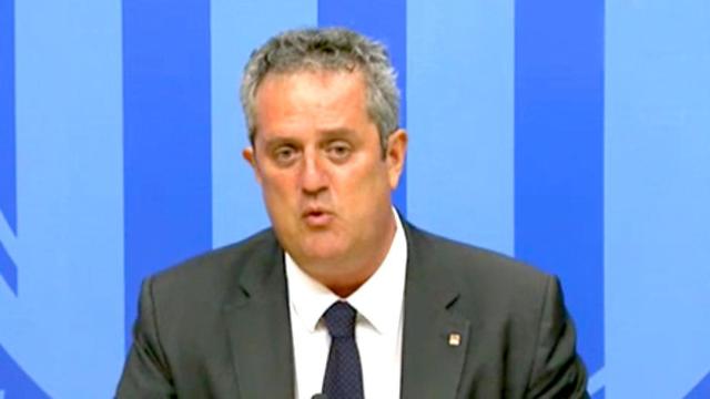 Joaquim Forn, 'conseller' de Interior / CG