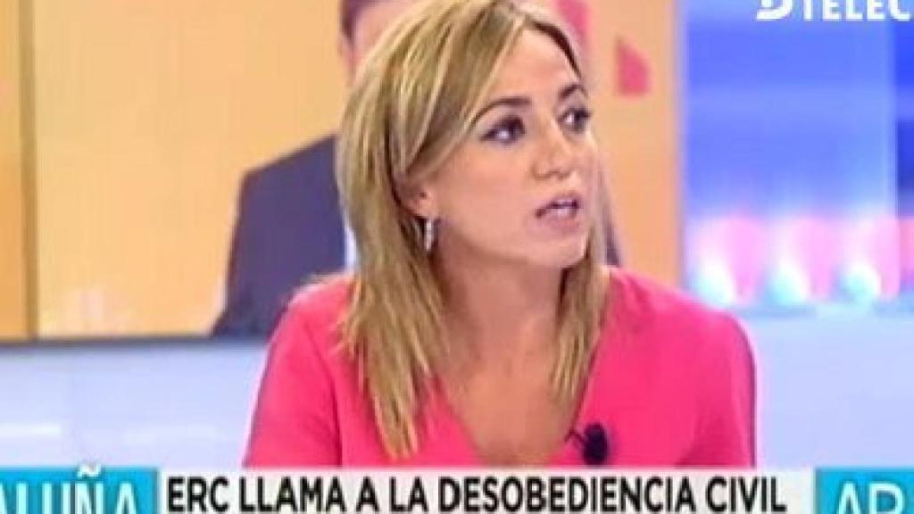 La ex ministra Carme Chacón, entrevistada en 'El programa de Ana Rosa'