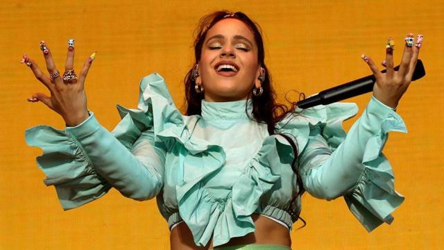 Rosalía en la fiesta de inauguración del Mad Cool 2019 / EFE